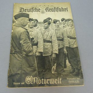 Origineel Duits tijdschrift – Deutsche Kraftfahrt