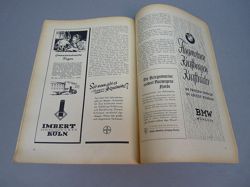Origineel Duits tijdschrift – Deutsche Kraftfahrt - Afbeelding 3