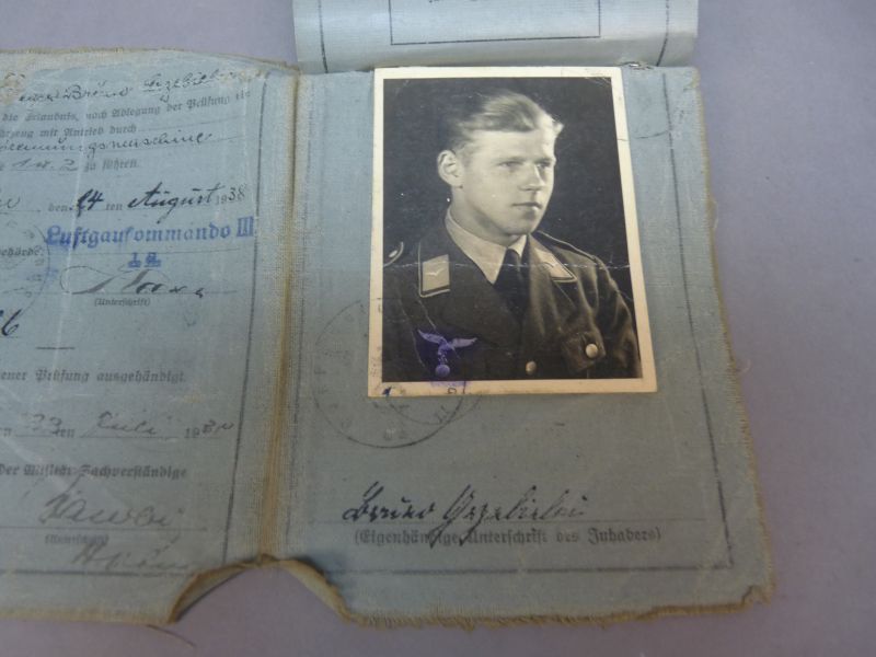 Originele Duitse Fallschirmjäger Militär-Führerschein - Afbeelding 4