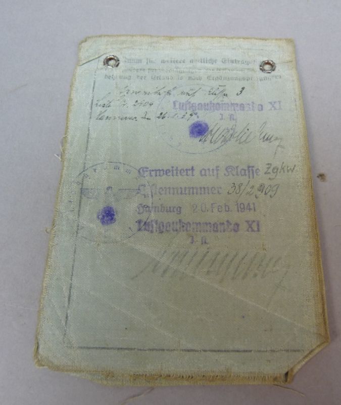 Originele Duitse Fallschirmjäger Militär-Führerschein - Afbeelding 5