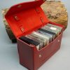 Vintage DDR Kassettenbox Inclusief Cassettebandjes