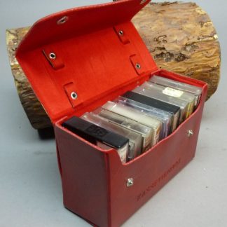 Vintage DDR Kassettenbox Inclusief Cassettebandjes