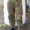 Goretex / trilaminaat regenbroek, woodland camouflage, NL leger, gebruikt