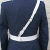 Witte lerem DDR koppel met dwarsriem - Afbeelding 2