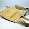 Vintage canvas tas / broodtas met draagriem