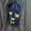 Zweedse gevechts jas met embleem jaren 30/40 - Afbeelding 2