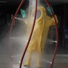 HAZMAT decon shower / NBC ontsmettings douche model a