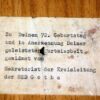 Eren geschenk wandbord met aluminium afbeelding van Ernst Thälmann - Afbeelding 2