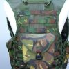 Woodland DPM camouflage OPS vest met 8 tassen, Nederlandse leger, XL - Afbeelding 3