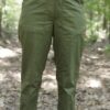 Groene tropen broek, lichtgewicht, gebruikt - Afbeelding 2
