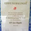 Grote lijst met Ehrenurkunde - Afbeelding 2