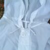 Witte sneeuw camouflage parka - Afbeelding 4