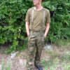 Pantera camouflage ribstop gevechts pak, jas en broek - Afbeelding 4