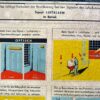 Kartonnen instructie plaat jaren 50 ,,Luftalarm,, - Afbeelding 2