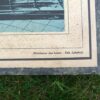 Kartonnen instructie plaat jaren 50 ,,Luftalarm,, - Afbeelding 3