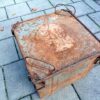 Kist voor parachute droppings container