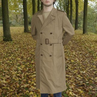 Regenmantel, oud model Nederlandse leger