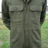 NL overall met borstzakken jaren 50 ,,oud groen,, visgraad stof, US WO II model, nieuw - Afbeelding 2