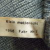 Vintage grijze wollen trui, jaren 50, Duits WOII model - Afbeelding 3