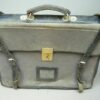Vintage Engelse canvas RAF piloten akte tas