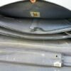 Vintage Engelse canvas RAF piloten akte tas - Afbeelding 4