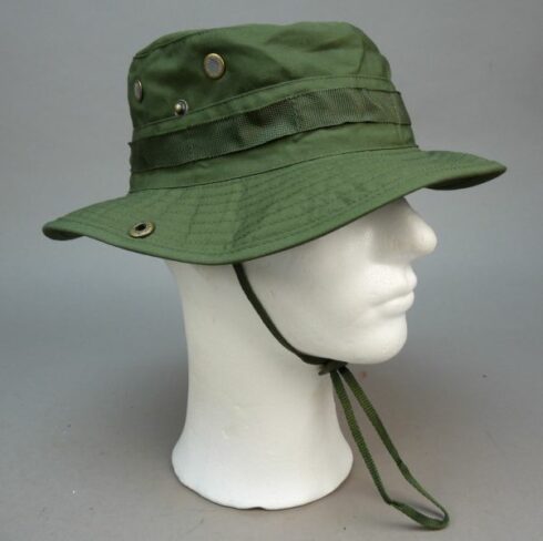 Groene boonie hat, boonie hoed, nieuw