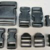 Reserve buckles, ladder gespen en cord locks