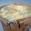 Vintage leren pakriem, jaren 50/60