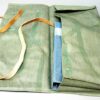 Russische vintage canvas tas voor documenten of landkaarten