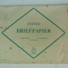 Briefpapier/enveloppen, kaartje, jaren 50