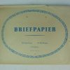 Briefpapier/enveloppen, kaartje, jaren 50