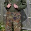 Flecktarn camouflage Goretex regenbroek