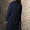 Blauwe dames wintermantel, transport polizei of verkeers polizei - Afbeelding 2