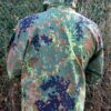 Flecktarn camouflage goretex regenjas - Afbeelding 2