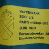 500 liter opvouwbare watertank, nieuw - Afbeelding 2