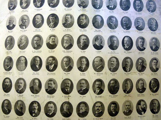 Kartonnen plaat ,,Socialdemokratische Reichstags Fraction,, uit 1912 - Afbeelding 4