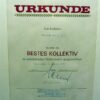 Lijst met oorkonde ,,Bestes Kollektiv,, - Afbeelding 2