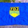 Grote katoenen FDJ vlag (Freie Deutsche Jugend)