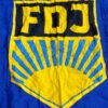 Grote katoenen FDJ vlag (Freie Deutsche Jugend) - Afbeelding 2