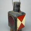 Oude petroleum treinlamp uit het stoom tijdperk! - Afbeelding 2