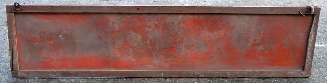 Groot bord ,,Parteitag der SED,, jaren 50 - Afbeelding 3