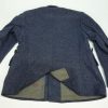 Vintage blauw wollen jasje, jaren 40/50, kleine maten - Afbeelding 3