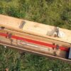 Vacuum meetset? in houten kist, zeer oud