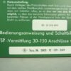 Voorplaat voor de FSP Vermittlung 30-150 Anslusse OB, nieuw - Afbeelding 4