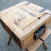 Houten munitie kist met etiketten - Afbeelding 2
