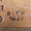 Houten munitie kist met etiketten - Afbeelding 3
