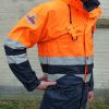 Royal Mail goretex veiligheids regen jas - Afbeelding 3