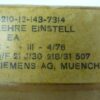 Instel en controle set type T.bg.17 nsn nr: 5210-12-143-7314 - Afbeelding 6