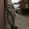 NVA strichtarn camouflage dames uniform - Afbeelding 2