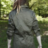 Groen jasje, veldtenue, nieuw, jaren 70/80  ,,oud groen,, periode - Afbeelding 2